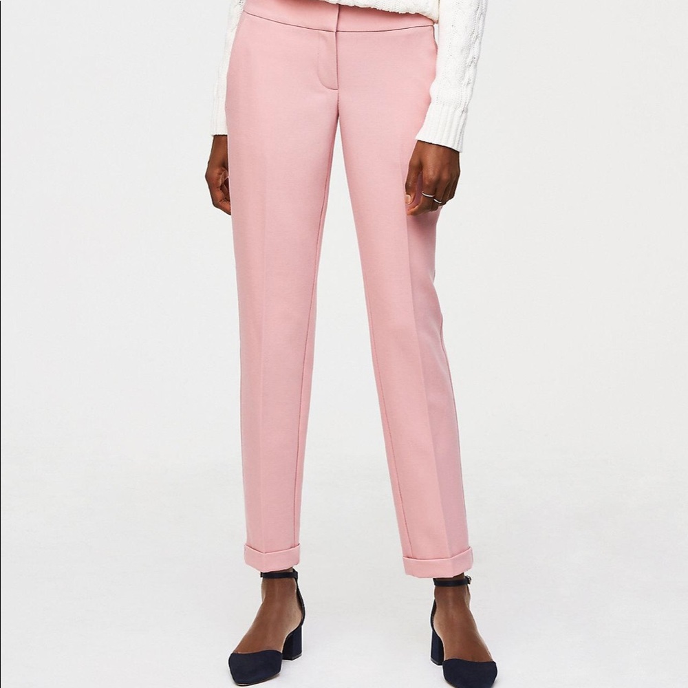 Ann Taylor loft slim cuffed pants